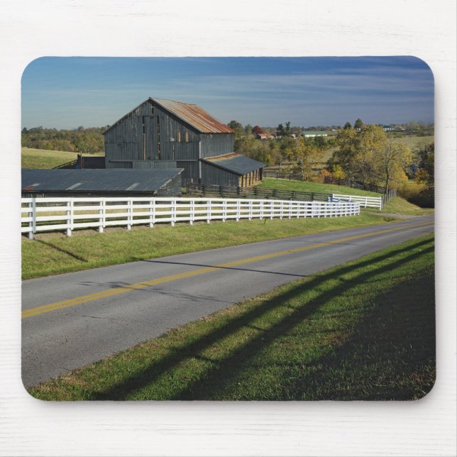 Landstraße durch Bluegrass Region 2 Mousepad (Vorne)