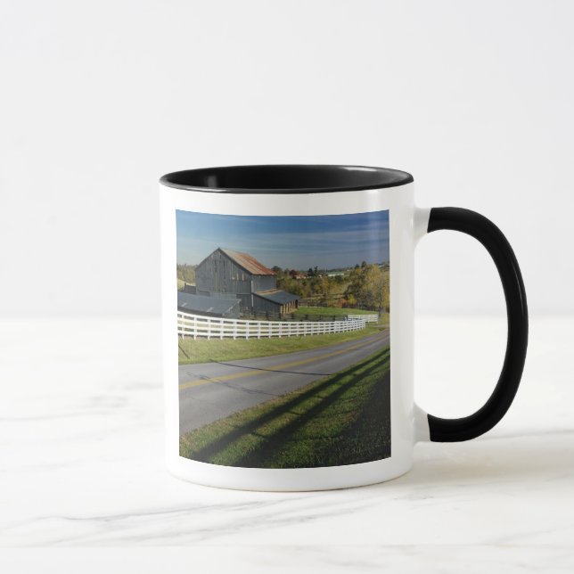 Landstraße durch Bluegrass Region 2 Tasse (Rechts)