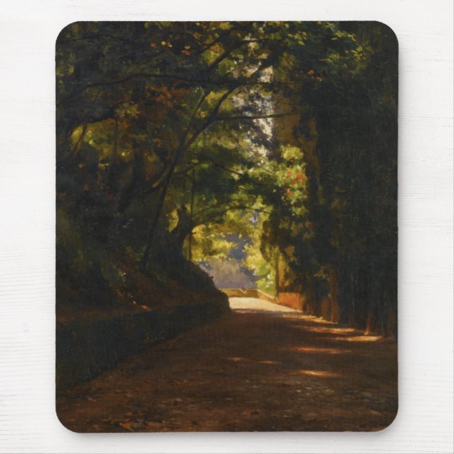 Landstraße Mousepad (Vorne)
