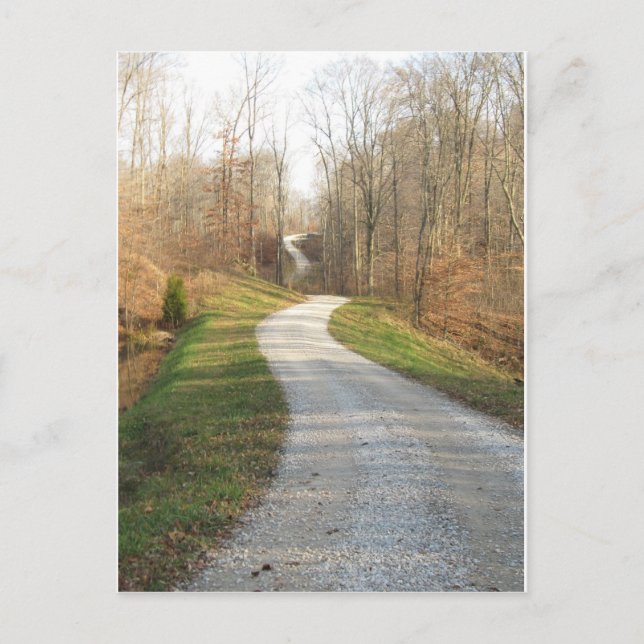 Landstraße Postkarte (Vorderseite)