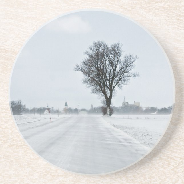 Landstraße Untersetzer (Vorne)