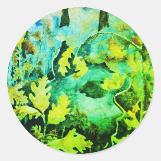 Landstraßen Landschaft und Natur Sticker