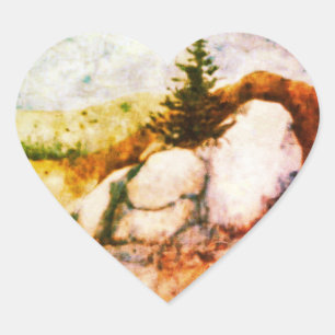 Landstraßen Landschaft und Natur Sticker
