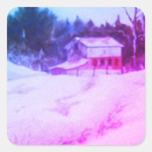 Landstraßen Landschaft und Natur Sticker