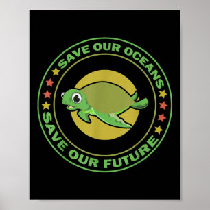 Landtag Tierrechte Schildkrötenlandschaft Poster