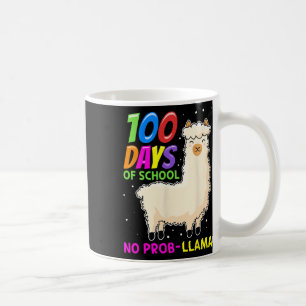 Landtiere - 100 Tage Schule Nr. Prob-Lama Kaffeetasse