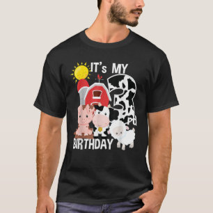 Landtiere 3 Jahre alt ist mein 3. Geburtstag Party T-Shirt