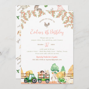 Landtiere Einladung zur Geburtstagsfeier