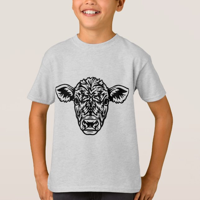 Landtiere Friends Calf T-Shirt (Vorderseite)