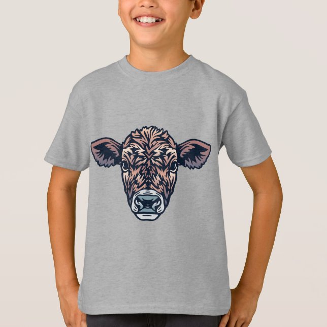 Landtiere Friends Calf T-Shirt (Vorderseite)