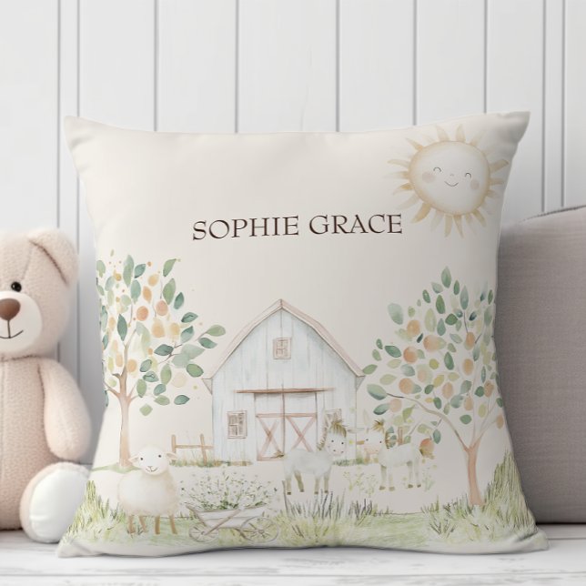 Landtiere Meadow Friends Baby Kissen (Von Creator hochgeladen)