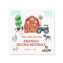 Landtiere Niedliche rote Barnyard-Farm