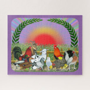 Landtiere Puzzle