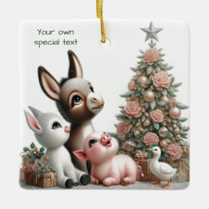 Landtiere Weihnachtsschmuck