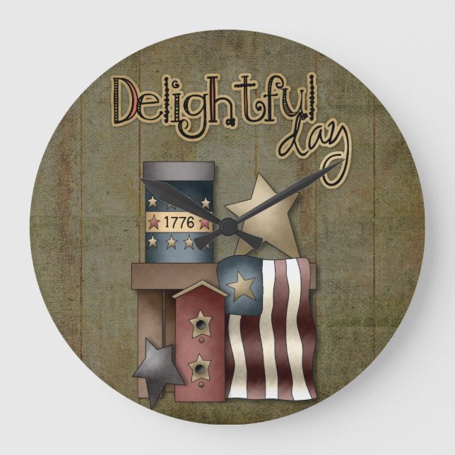 Landuhr Große Wanduhr (Vorderseite)