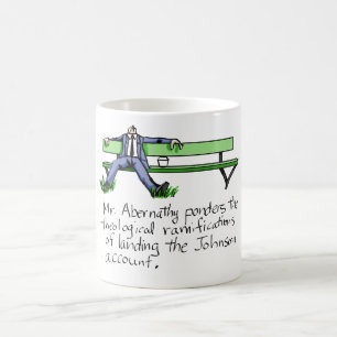 Landung das Johnson-Konto - die Tasse! Kaffeetasse