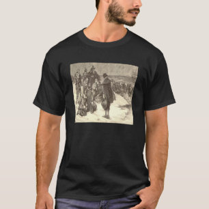 Landung des Pilger-T - Shirt