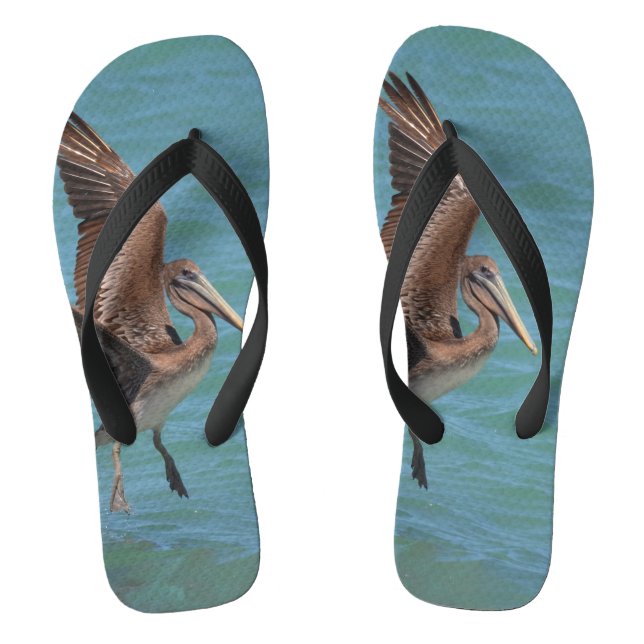 Landung Pelikan Flip Flops (Fußbett)