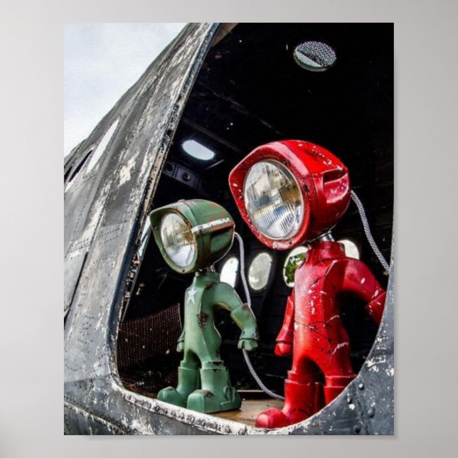 Landung Poster (Vorne)