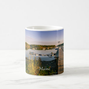 Landungsbarrieren in Maine Kaffeetasse