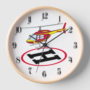 Landungshubschrauber Uhr