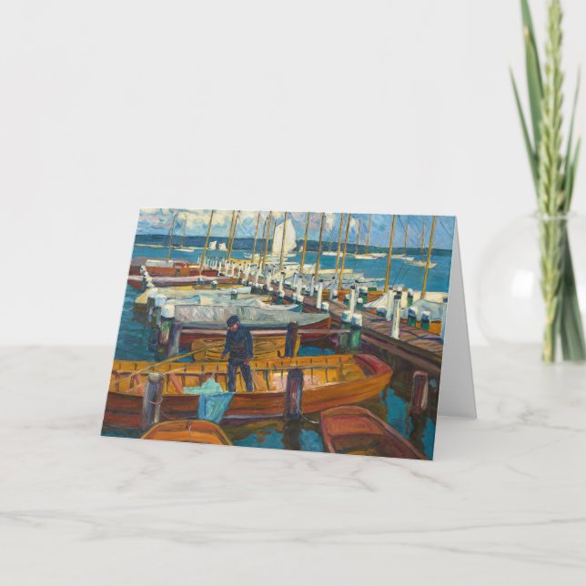 Landungssteg am Wannsee | Philipp Franck Karte (Vorderseite)