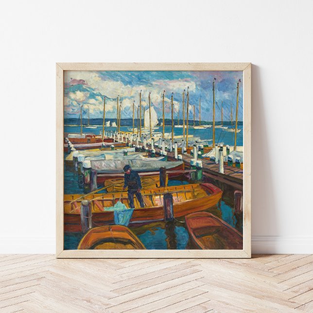 Landungssteg am Wannsee | Philipp Franck Poster (Von Creator hochgeladen)