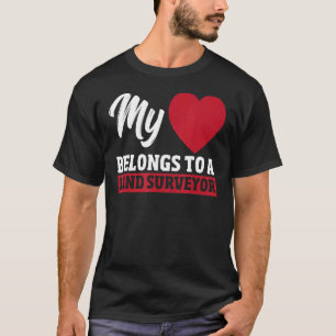 Landvermessungsprüfung Grundstücksregistrator T-Shirt
