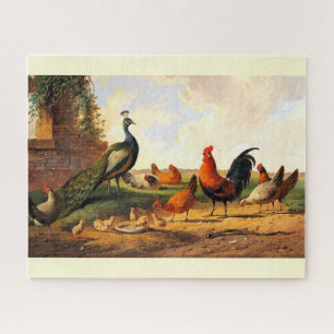 Landvögel Kunst Puzzle