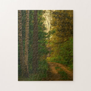 Landwald Landhaus Dorf Weißrussland Puzzle