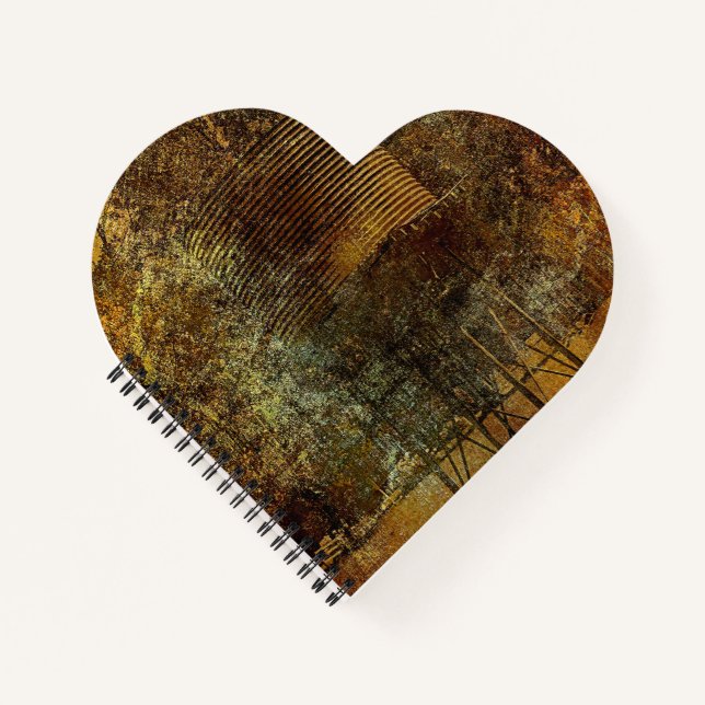 Landwassertank Notizbuch (Vorderseite)