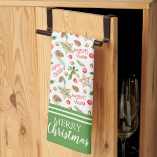 Landweihnachtsfeier geschirrtuch