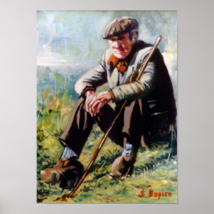 Landwirt/Labrego/Farmer Poster