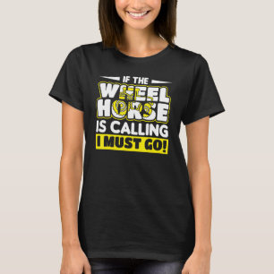 Landwirt Wheel Horse Landwirtschaft T-Shirt