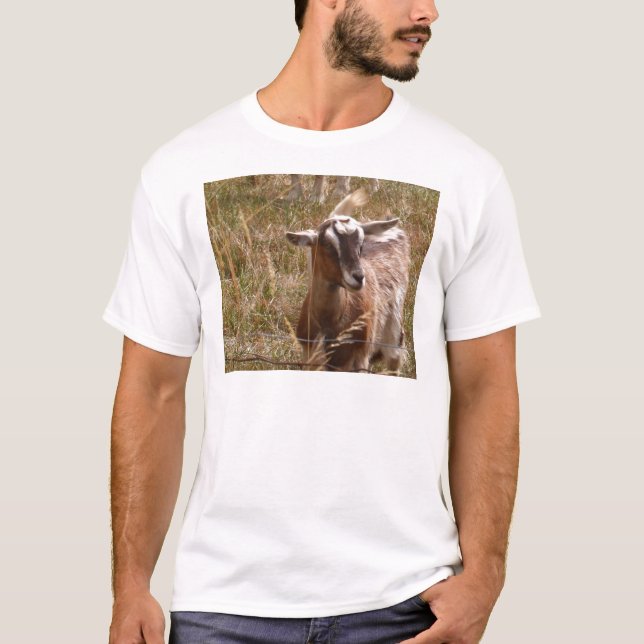 Landwirtschaft der Ziegen T-Shirt (Vorderseite)