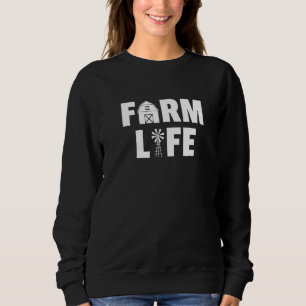 Landwirtschaft Grafik Landwirtschaft Agriculteur L Sweatshirt