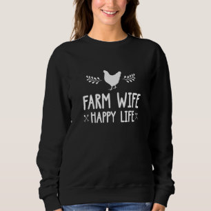 Landwirtschaft Grafik Landwirtschaft Agriculteur L Sweatshirt
