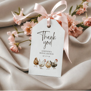 Landwirtschaft Huhn Dankeschön Hochzeitsgunst Gesc Geschenkanhänger