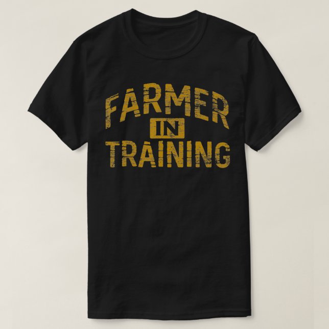 Landwirtschaft in Lover Künftiger Bauer T-Shirt (Design vorne)