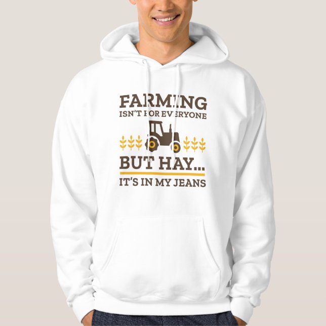 Landwirtschaft ist nicht für alle hoodie (Vorderseite)