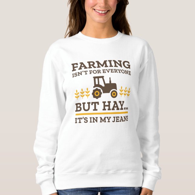 Landwirtschaft ist nicht für alle sweatshirt (Vorderseite)