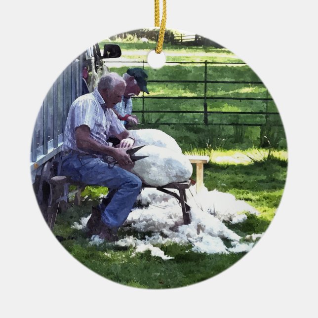 LANDWIRTSCHAFT KERAMIKORNAMENT (Vorne)