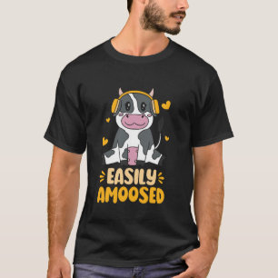 Landwirtschaft Kuh Liebhaber Bauer Vieh T-Shirt