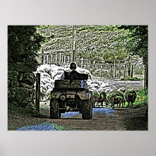 LANDWIRTSCHAFT POSTER