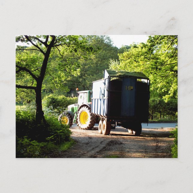 LANDWIRTSCHAFT POSTKARTE (Vorderseite)