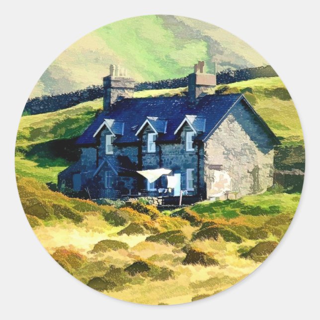 LANDWIRTSCHAFT RUNDER AUFKLEBER (Vorderseite)