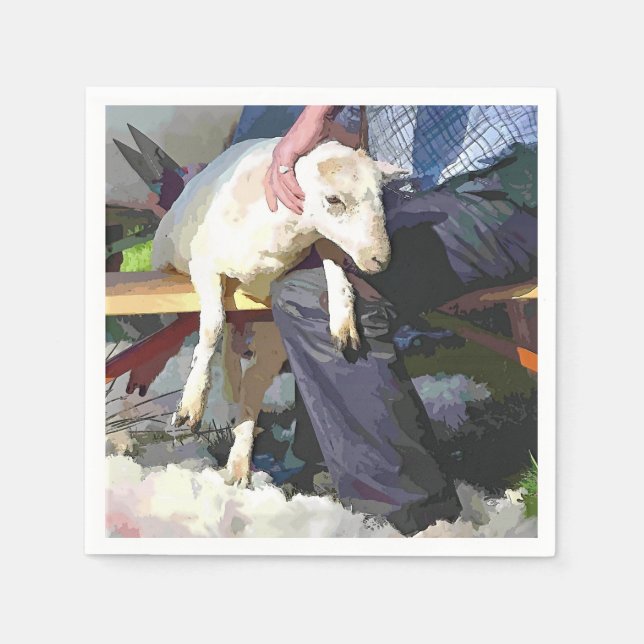 LANDWIRTSCHAFT SERVIETTE (Vorderseite)