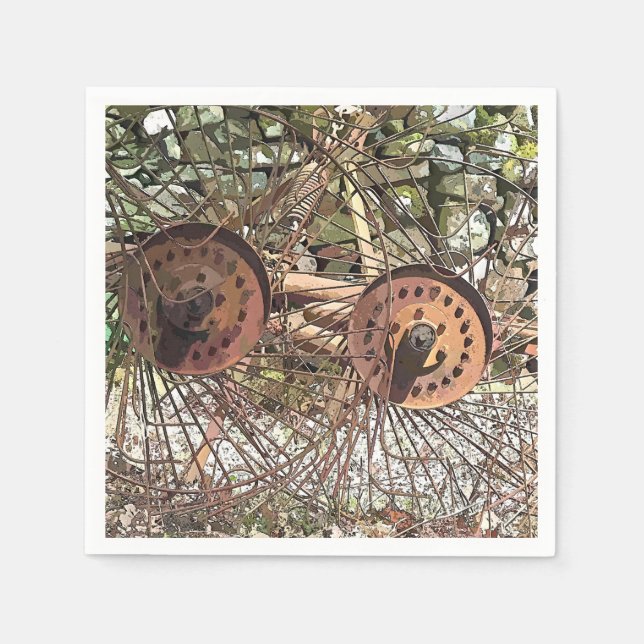 LANDWIRTSCHAFT SERVIETTE (Vorderseite)