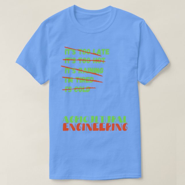 Landwirtschaft T-Shirt (Design vorne)