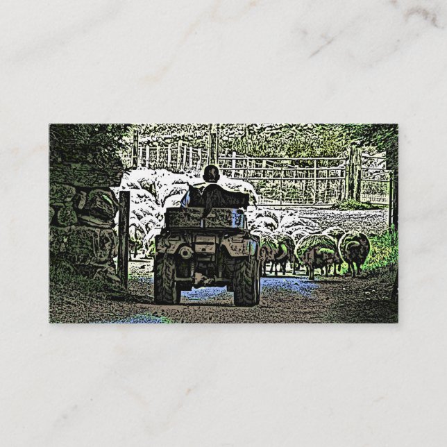 LANDWIRTSCHAFT VISITENKARTE (Vorderseite)